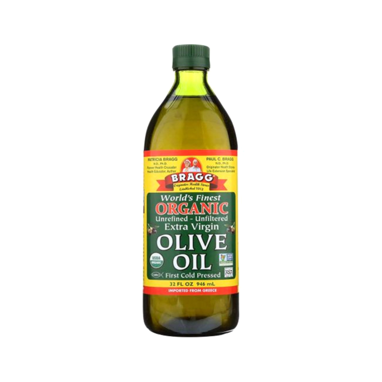 Bragg Organic Extra Virgin Cold Pressed Greek Olive Oil 946ml Dancing